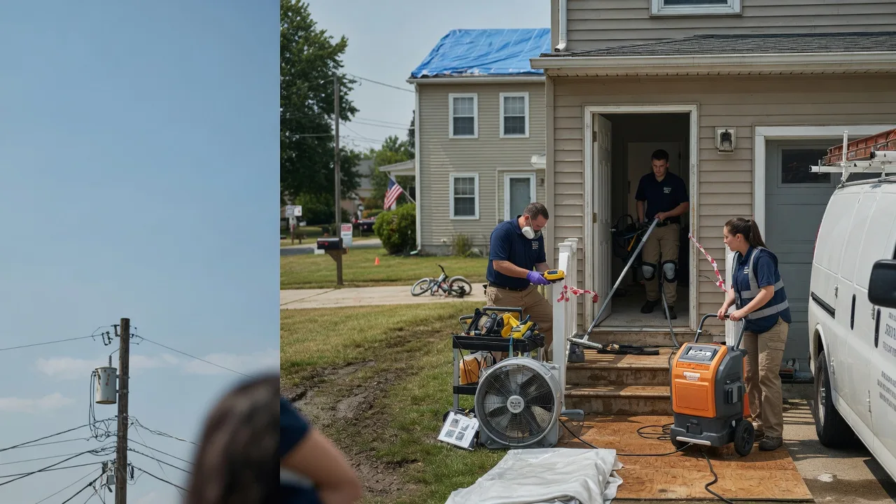 Water Damage Repair in Hamlet, IN near me